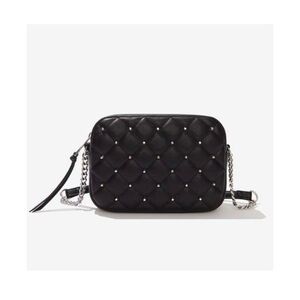 Quilted Studded Crossbody